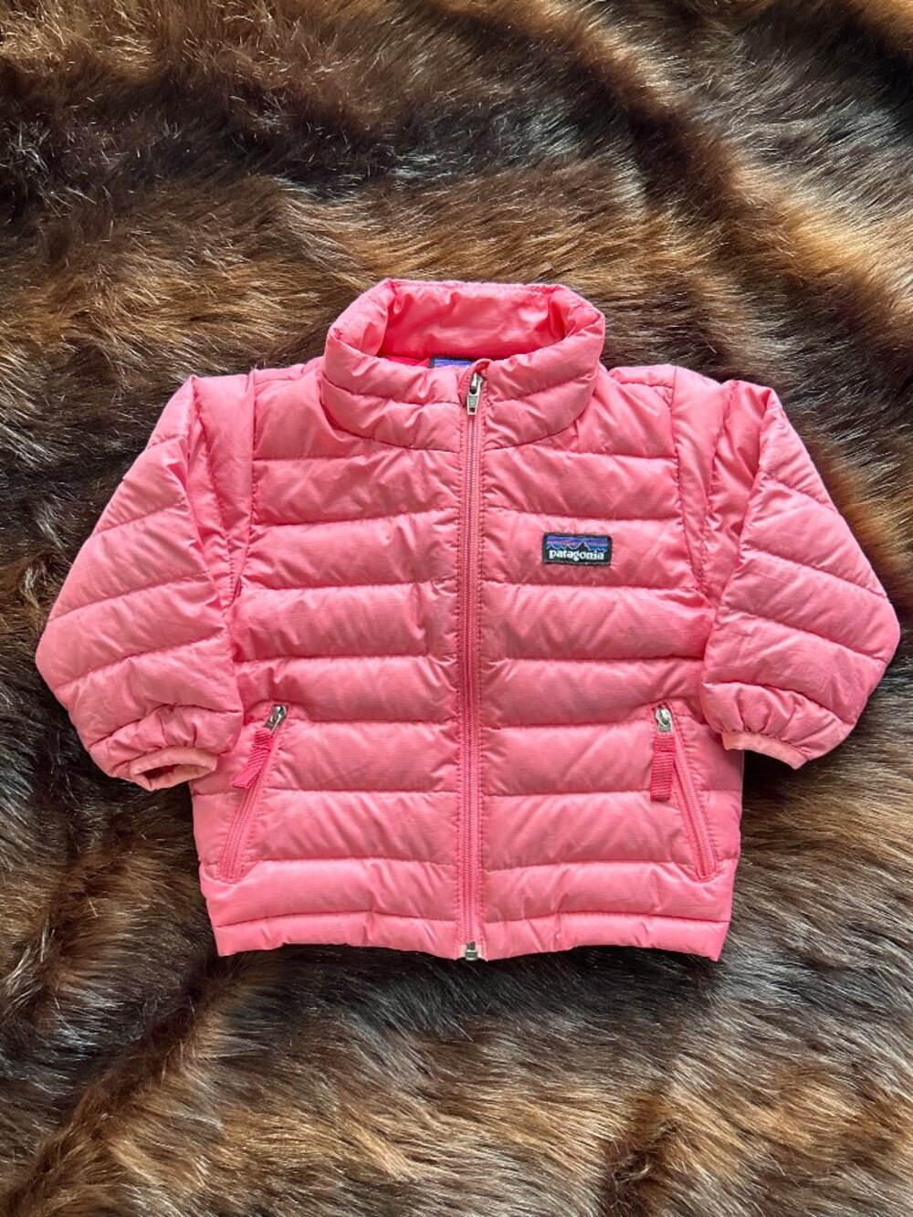 Patagonia ~ Pink Puffer Jacket ~Goose Down ~ 6 Months ~ Mint Condition!!!!!!